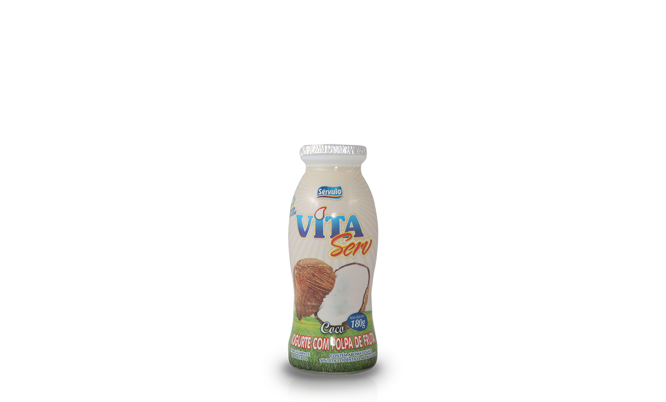 Iogurte com Polpa de Frutas de Coco 180g