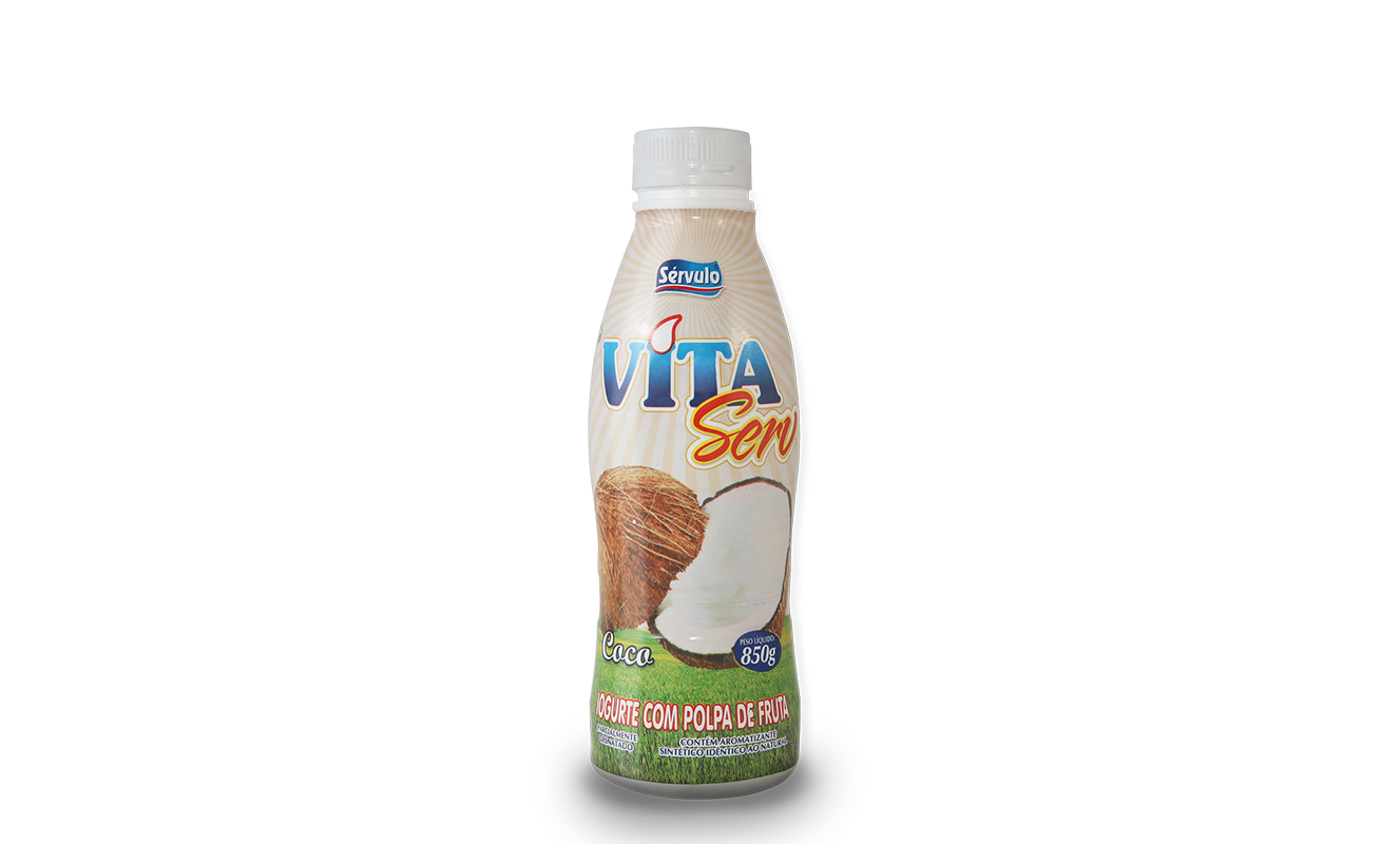 Iogurte com Polpa de Frutas - Coco 850g